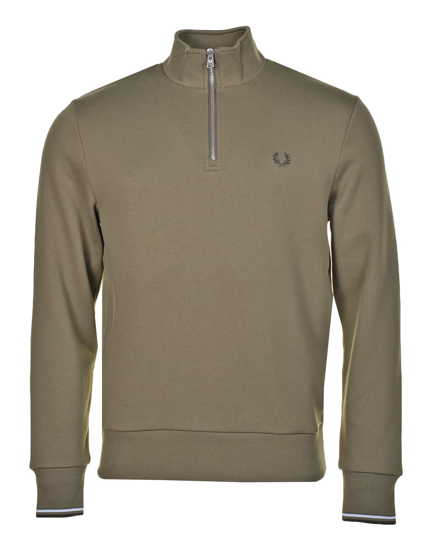 Half Zip Sweatshirt Uniform Green