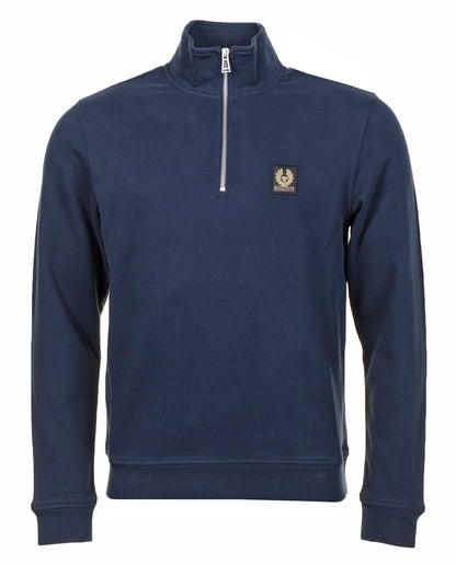 Quarter Zip Sweatshirt Dark Ink